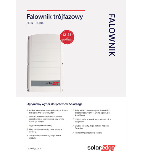 Falownik SolarEdge SE6K-RW0TEBEN4